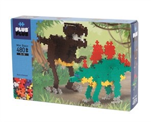 【PLUS PLUS】BOX 恐竜 480pcs/玩具/知育玩具/ブロック/ベーシック/恐竜
