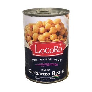 ロコロ豆缶 ひよこ豆 ガルバンゾービーンズ 400g ×24個 サラダ イタリア産