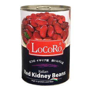 ロコロ豆缶 レッドキドニービーンズ 赤インゲン豆 400g ×24個 イタリア産