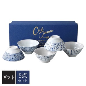 [ギフト]江戸小絞飯茶碗セット　日本製