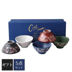[ギフト]平成桜飯茶碗セット　日本製