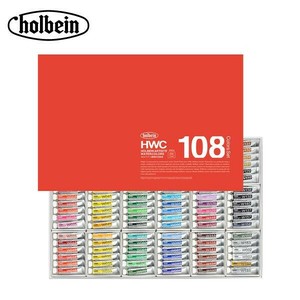 ホルベイン 透明水彩絵具 5ml W422 全108色セット 3422