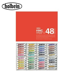 ホルベイン 透明水彩絵具 5ml W409 48色セット 3409