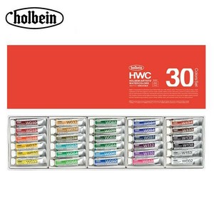 ホルベイン 透明水彩絵具 5ml W407 30色セット 3407