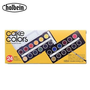 ホルベイン 水彩絵具 ケーキカラー C012 透明24色セット 2012