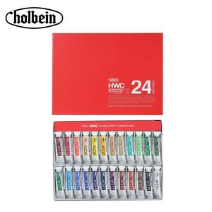 ホルベイン 透明水彩絵具 15ml W444 24色セット 3444