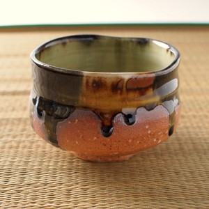 信楽ビードロ　抹茶碗　美濃焼（日本製）