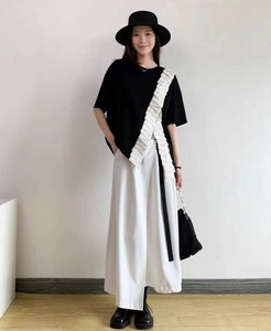T-shirt Bicolor L Cut-and-sew 2024 Spring/Summer