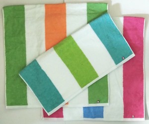Imabari Towel Bath Towel Stripe Casual Bath Towel