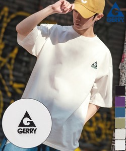 【GERRY】半袖ワンポイントロゴ刺繍Tシャツ