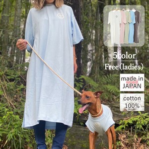 T-shirt Ladies fashion COLOR Muted Colors Made in Japan