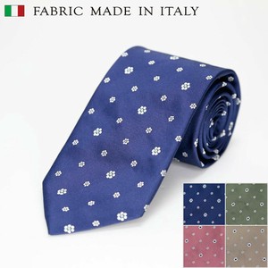 FATTURA  イタリア生地ネクタイ  小紋柄
