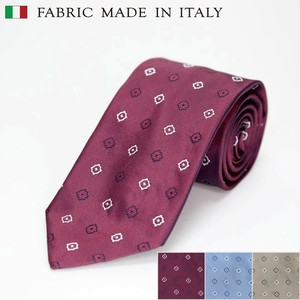 FATTURA  イタリア生地ネクタイ  小紋柄