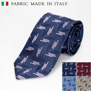 FATTURA  イタリア生地ネクタイ  幾何学模様