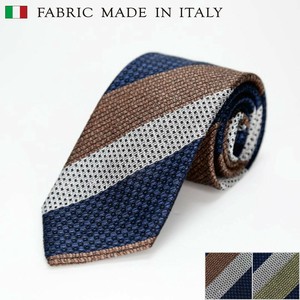 FATTURA  イタリア生地ネクタイ  ストライプ