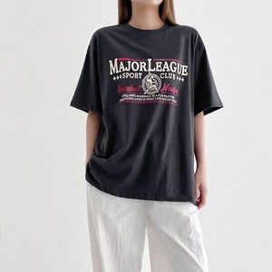 T-shirt T-Shirt Tops Cotton Short-Sleeve