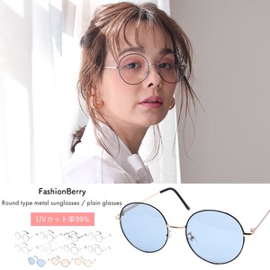 太阳眼镜 新款 女士 2024年 防紫外线 圆形 眼镜