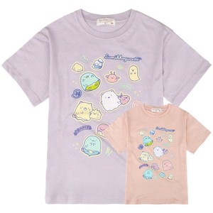 Kids' Short Sleeve T-shirt Sumikkogurashi San-x T-Shirt Printed Kids Short-Sleeve