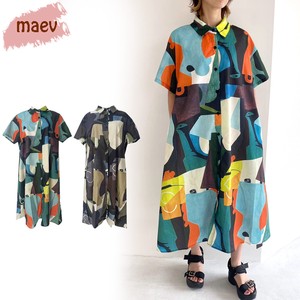Casual Dress Tunic Colorful One-piece Dress 【2024NEW】