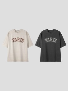 【2024春夏新作】PARISロゴプリント半袖Tシャツ＜ユニセックス＞