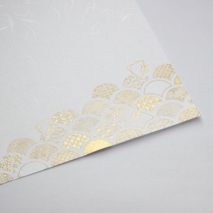 Placemat Foil Stamping Seigaiha