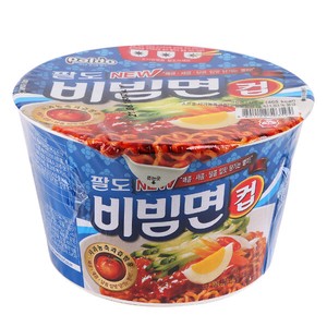 パルド ビビン麺カップ 115g  韓国冷やしビビン麺 冷たい麺に甘辛ソース