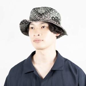 圆帽/沿檐帽 佩斯利 男女兼用