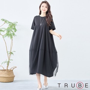 Casual Dress Tulle L One-piece Dress 【2024NEW】