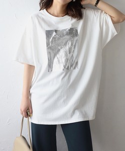 【予約】箔プリントロゴTシャツ