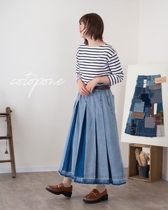 Skirt Pleats Skirt Spring/Summer Denim