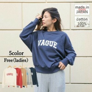 Sweatshirt Ladies fashion Made in Japan