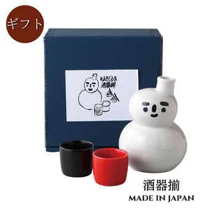 Mino ware Barware Gift Snowman Made in Japan