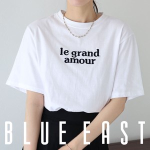 2024新作【le grand amore刺繍Tシャツ】トップス　カットソー