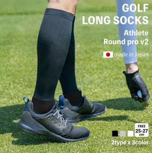 【2025春夏】日本製 着圧ゴルフソックスロング足袋