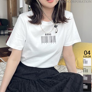 【2024新作商品♪】バーコードプリントTシャツ