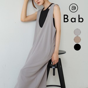 Casual Dress Design Front/Rear 2-way Jumper Skirt Simple Straight 【2024NEW】
