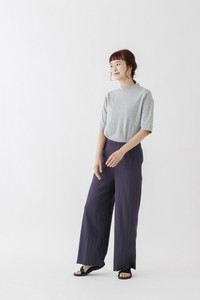 Full-Length Pant Random Rib Cut-and-sew