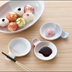 【オリジナル新商品】ハンディ小皿　コンフォート/ハーフ　　日本製　小皿　レスト　くすみカラー