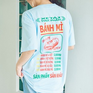 ロゴプリント　Tシャツ　ブランドロゴ　ユニセックス　オーバーサイズ　シアタープロダクツ　ベトナム
