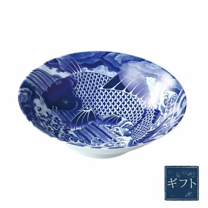 Mino ware Donburi Bowl Gift Carp Made in Japan
