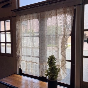 Japanese Noren Curtain Lace Sheer Fabric 160 x 100cm