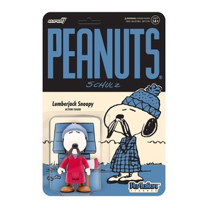 【新商品】PN003 Peanuts ReAction Figure Wave 05 - Lumberjack Snoopy（PEANUTS）