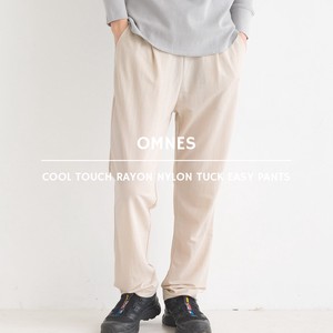 Full-Length Pant Nylon Rayon Easy Pants Tuck Men's Cool Touch