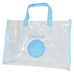 【プールバッグ】シナモロール PVCバッグ サックス