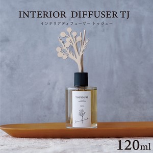 インテリアディフューザー ／ アンバーモスの香り【日本製 ウッドスティック付き 植物由来 アロマ】