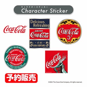 【予約販売】(9月入荷予定)キャラクターステッカー"コカ・コーラ ファンタ"
