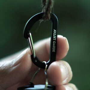 Carabiner black Outdoor