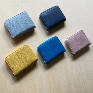 Bifold Wallet Genuine leather Mini wallet Made in Japan