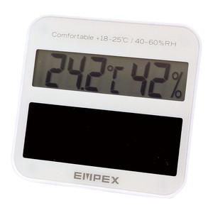 デジタルソーラー温湿度計
