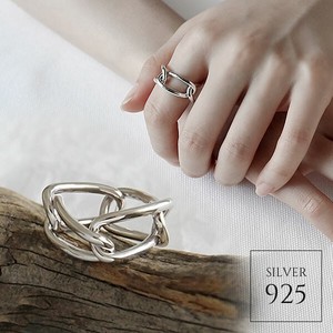 リング《シルバー925 チェーンデザインリング指輪 1色3サイズ》